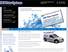 Tablet Screenshot of abcwatersystems.ca